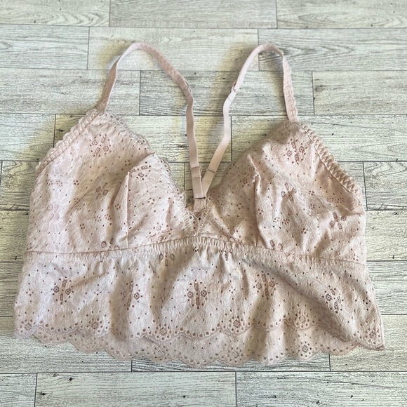 aerie Other - Aerie Lace Triangle Bralette
